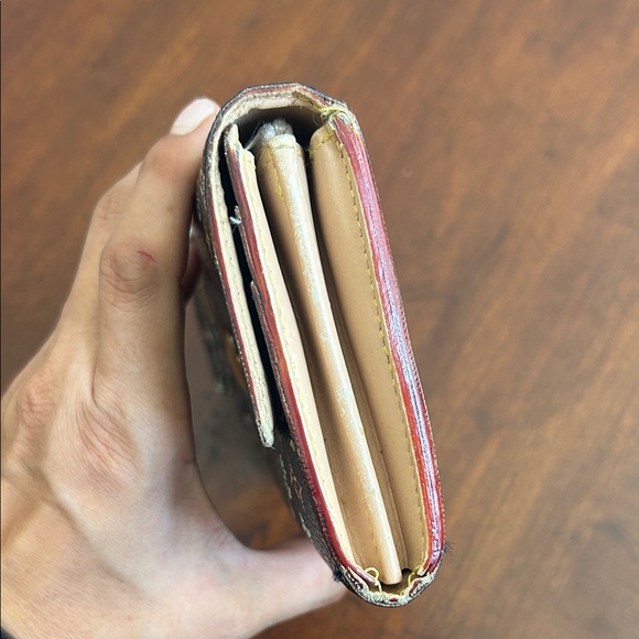 Louis Vuitton Black Multicolor Monogram Sarah Wallet - Picture 9 of 9